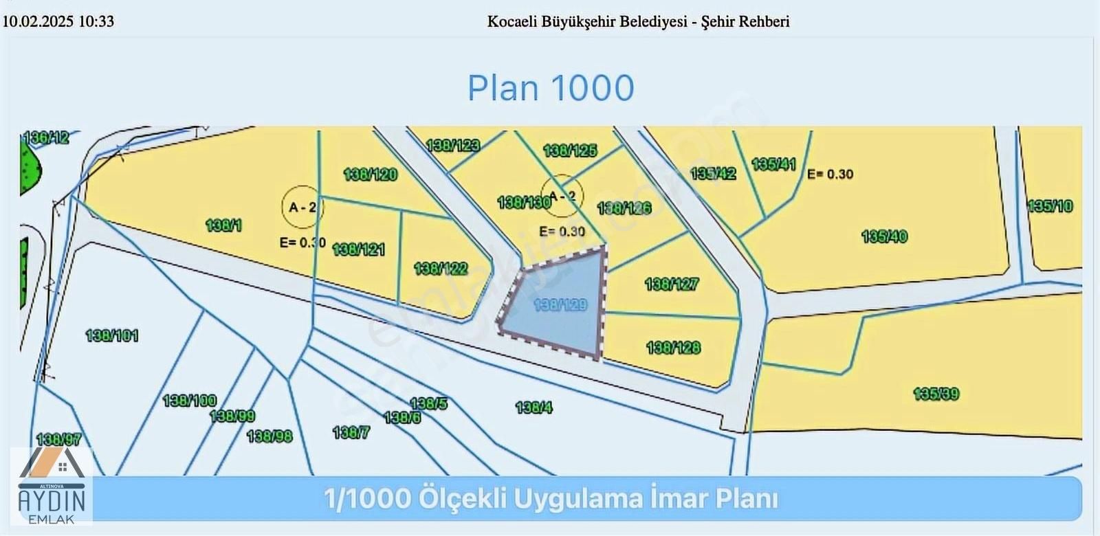 (tapu Sahibinden) İnebeylinin İnşaata Hazır Tek İmarlı Arsası
