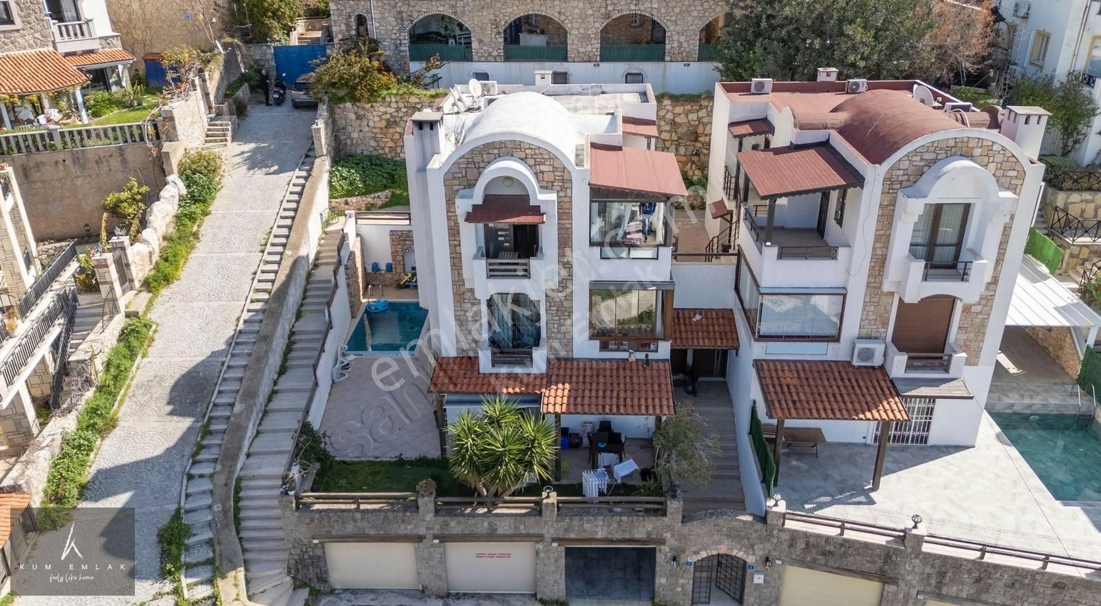Bodrum Kumbahçe'de Manzaralı Daire - Görsel 13