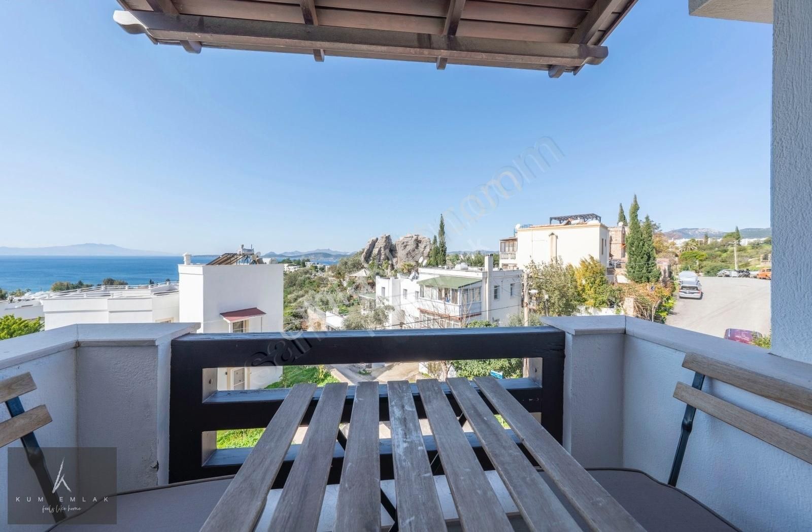Bodrum Kumbahçe'de Manzaralı Daire - Görsel 9
