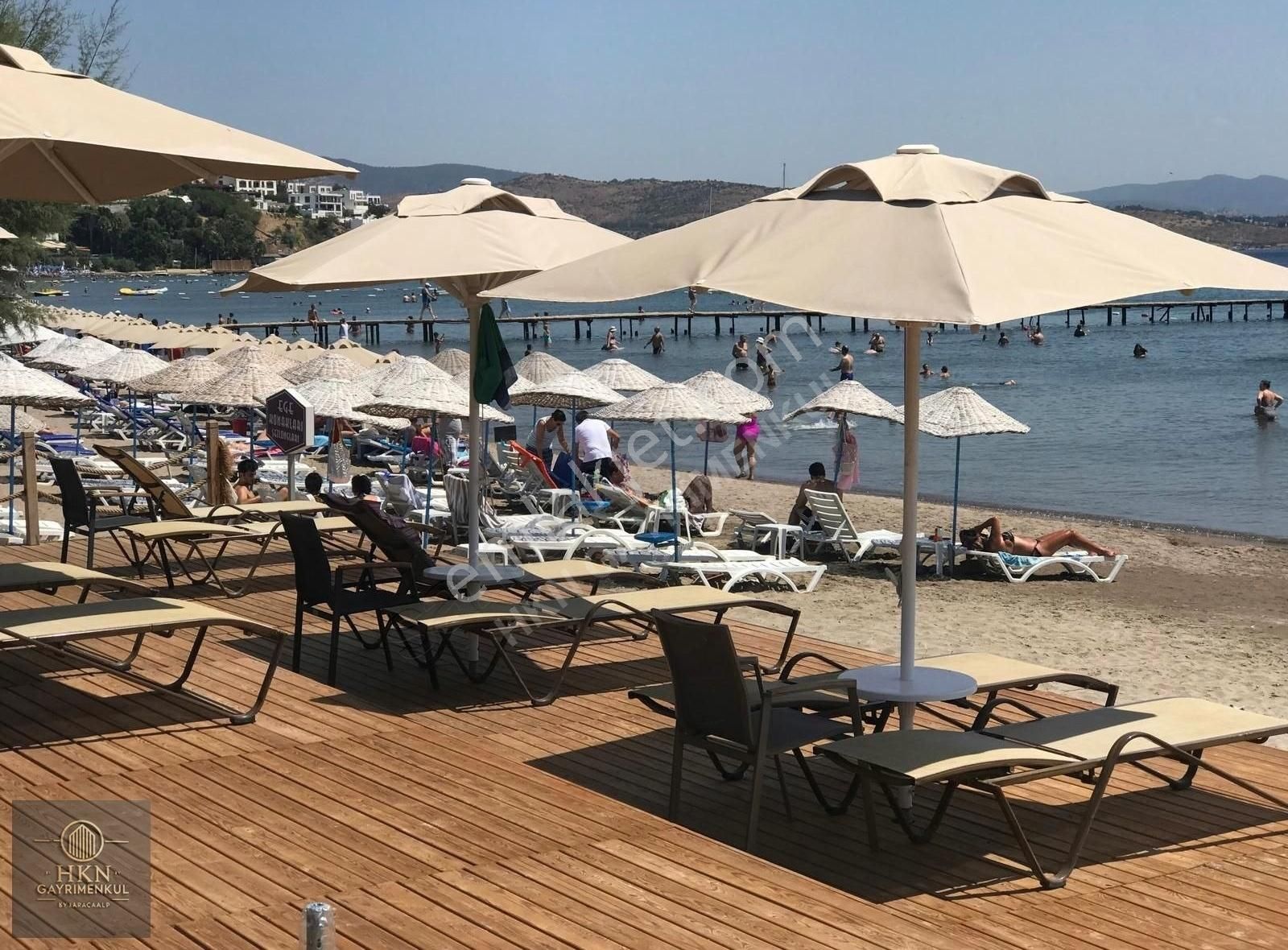 Bodrum Yahşide Özel Plajlı Deniz Manzaralı 4+1 Kiralık Villa