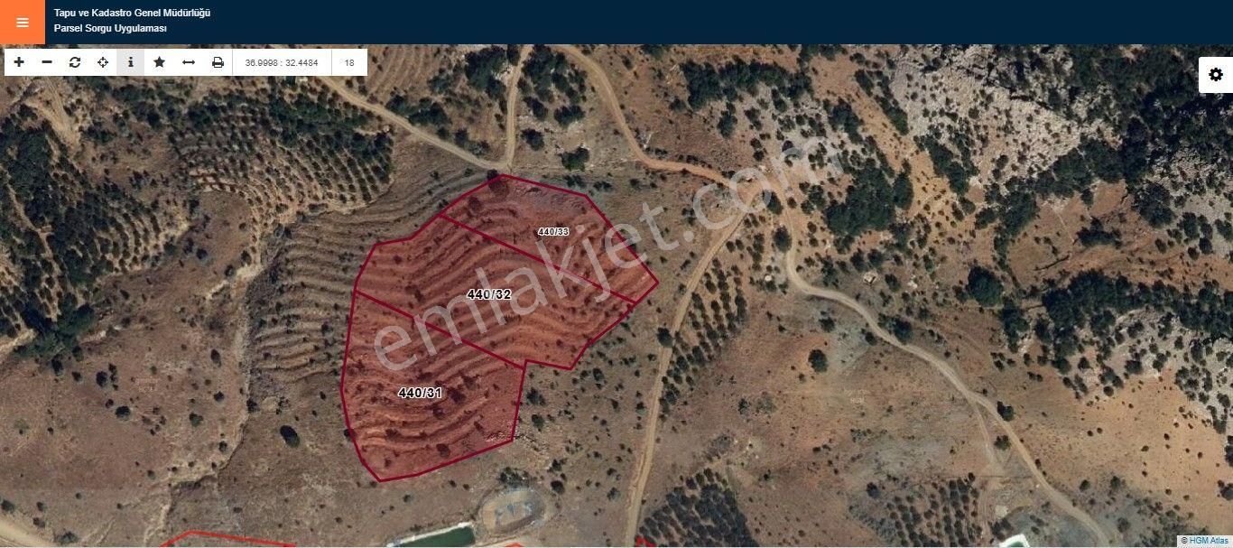 Aşağıhadim 'de 16.362 M2 Müstakil Tapulu Satılık Tarla