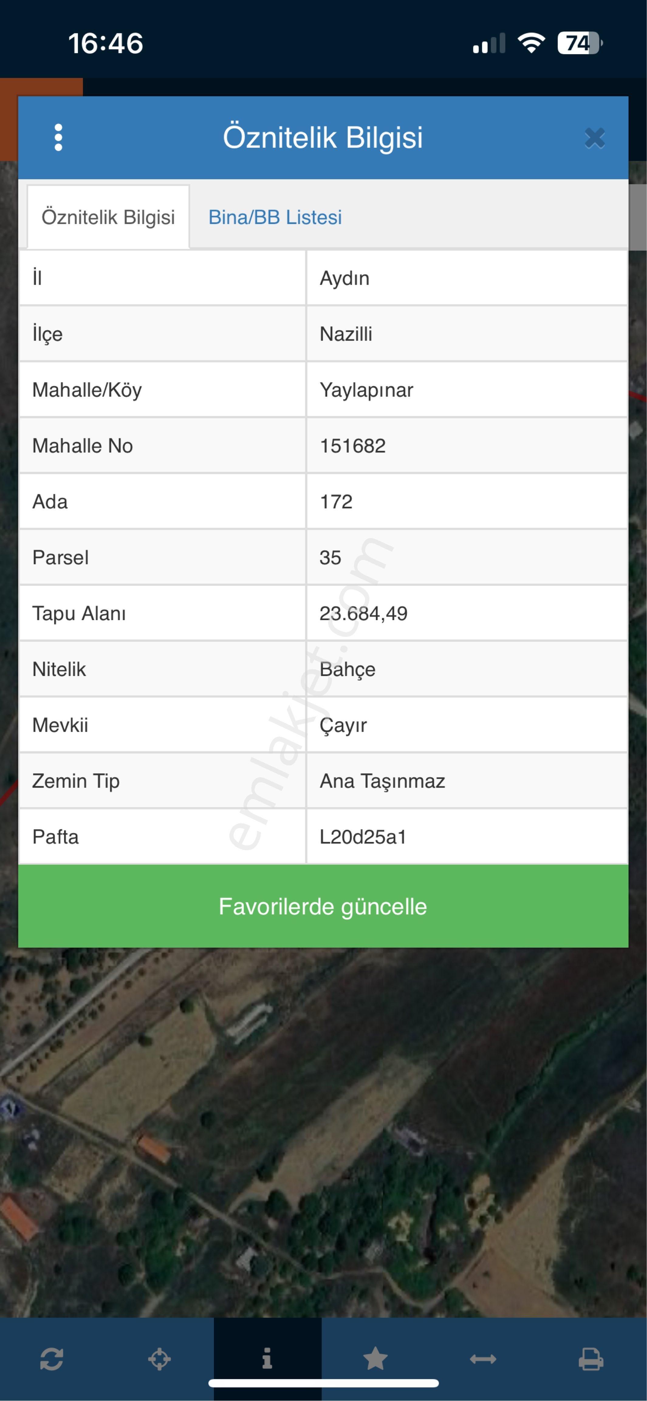 Miray Emlaktan Nazilli Yaylapınar Mahallesinde Satılık Bahçe