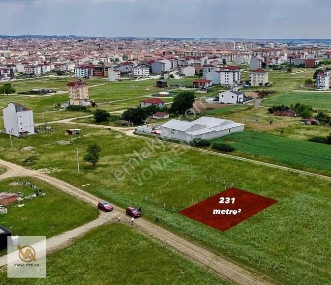 Vona'dan Tekirdağ Kapaklıda 231 M² Ticari+konut İmarlı Arsa