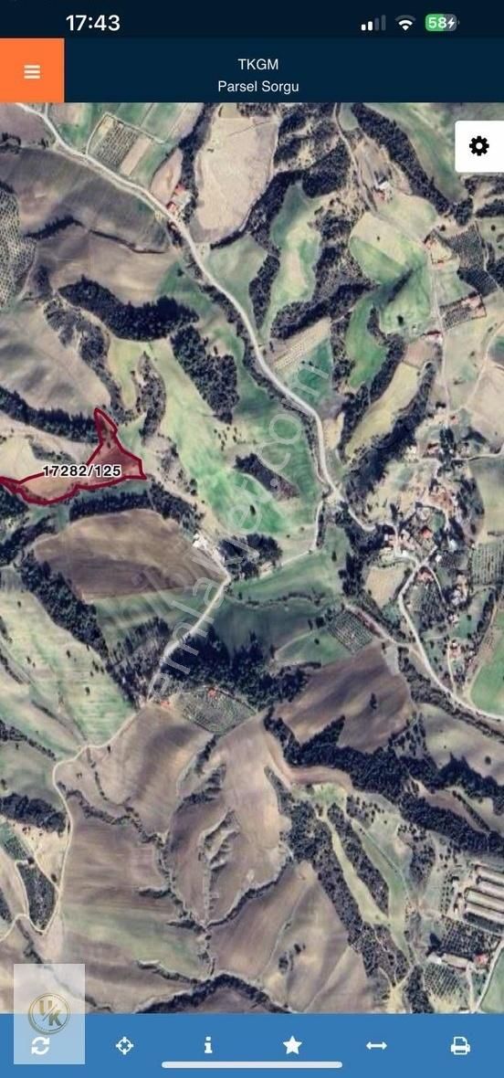 Söğütlü Tömek Mevkinde Yola Yakın 650 M2 Yatırımlık Kaçmaz Tarla