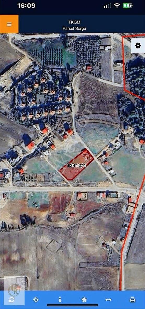 Bayramhacılı'da Bulvar Üzeri 196 M2 Villa İmarlı Arsa