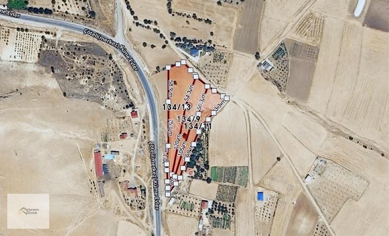 [hg] Elazığ Çöteli Köyünde Ana Yola Sıfır 11 Dönüm Satılık Tarla