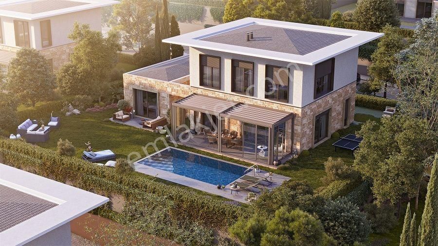 Urla Folkart Country De 3+1 Havuzlu Satılık Villa - Görsel 4