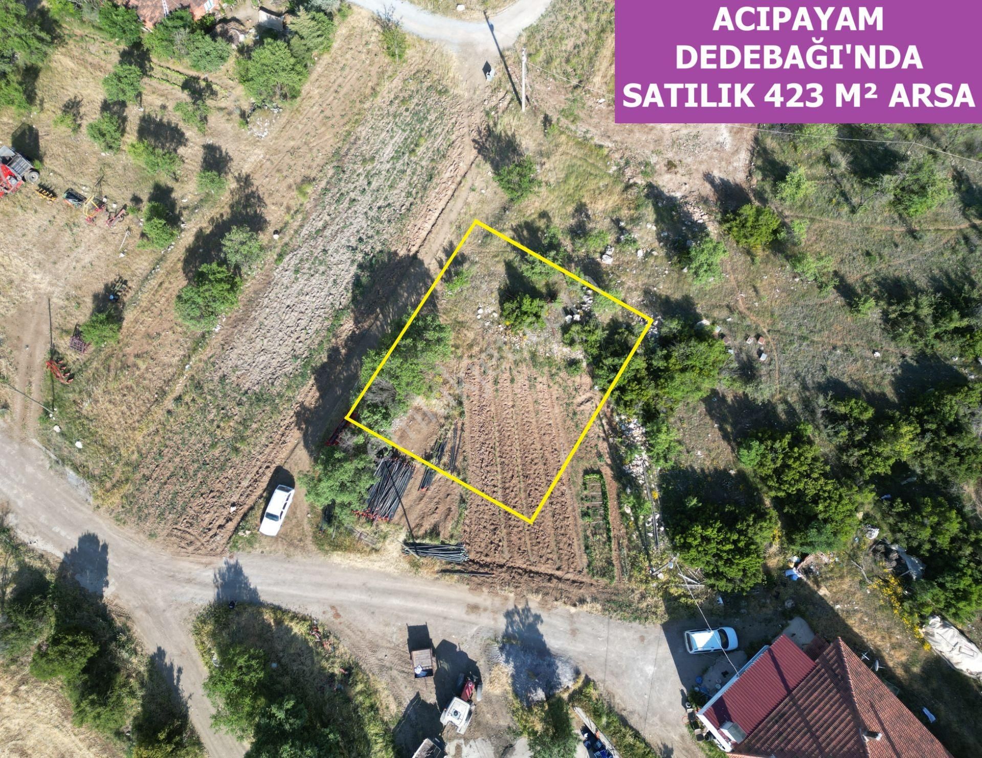 🦋lobby Fortis'ten Satılık Acıpayam Dedebağı'nda 2 Kat İmarlı 423 M² Arsa🦋