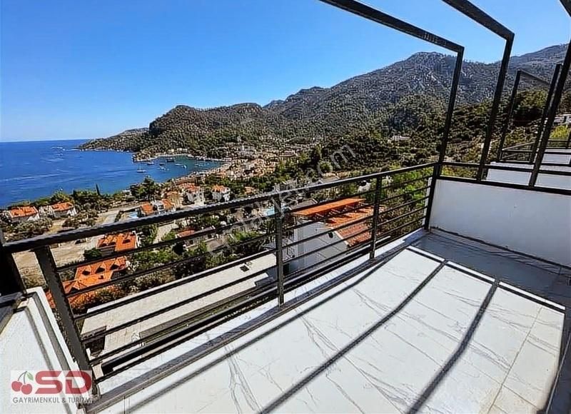 Marmaris Turunç Ta Full Deniz Manzaralı Daire