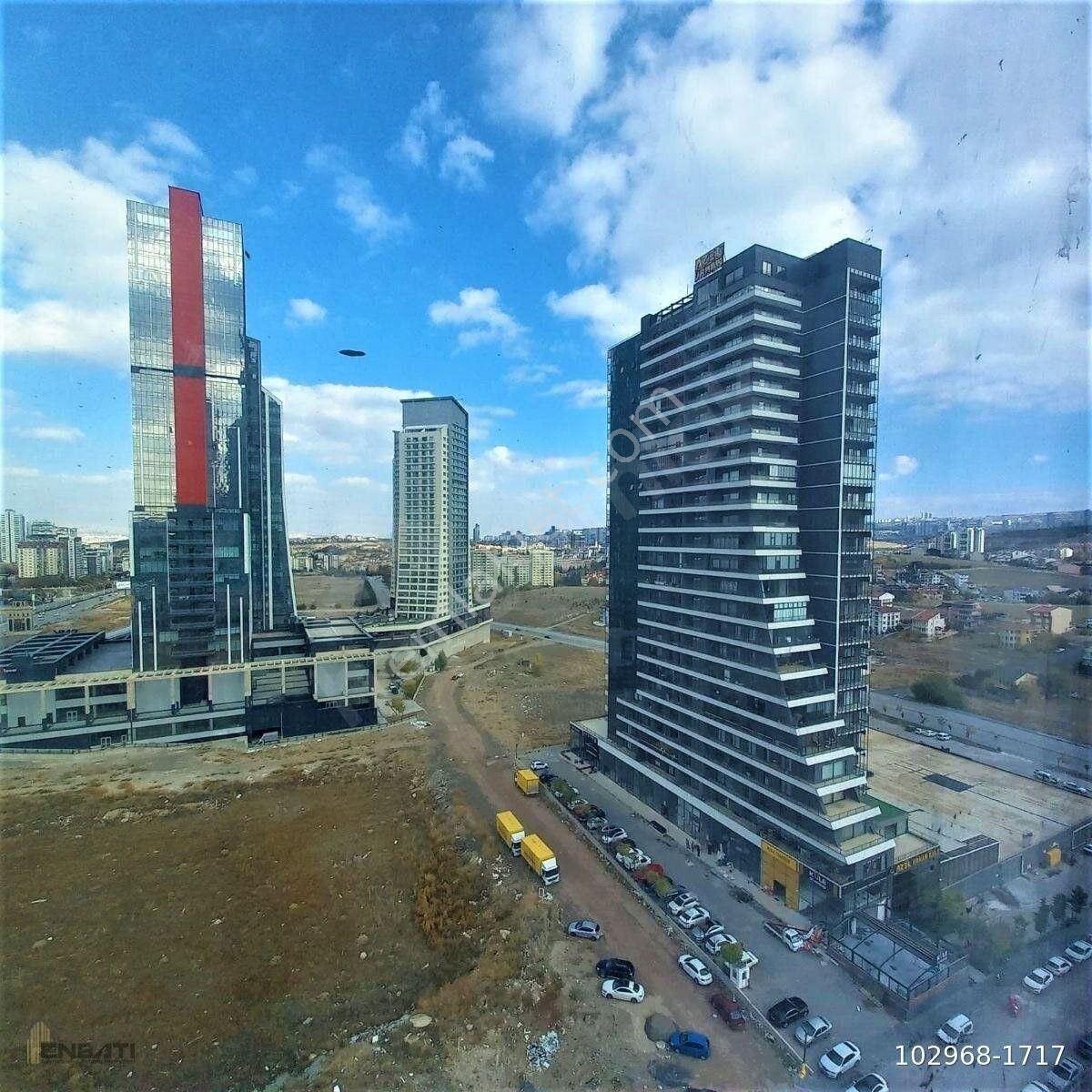 Ankara Çankaya Eskişehiryolu Çayyolu Konutkent Azel Kule 2+1 110m2 12. Kat Yapılı Kiralık Lüks Ofis - Görsel 3
