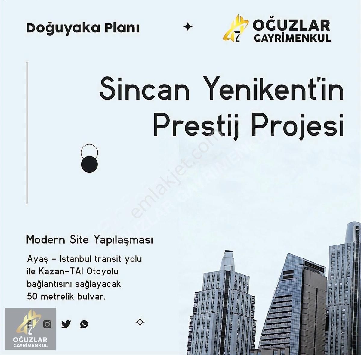 Oğuzlar'dan__ Acil Satılık Bulvar Cepheli 1 Daire Getirili Arsa