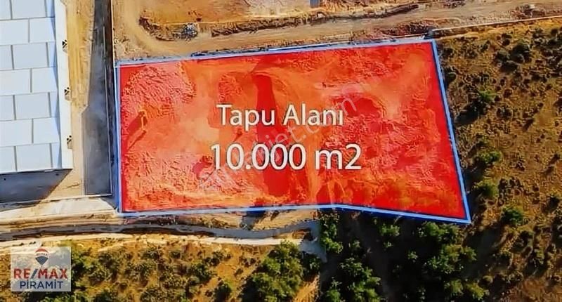 İzmir Bergama Osb 'de Sanayi İmarlı,ruhsatı Hazır 10.000m2 Arsa