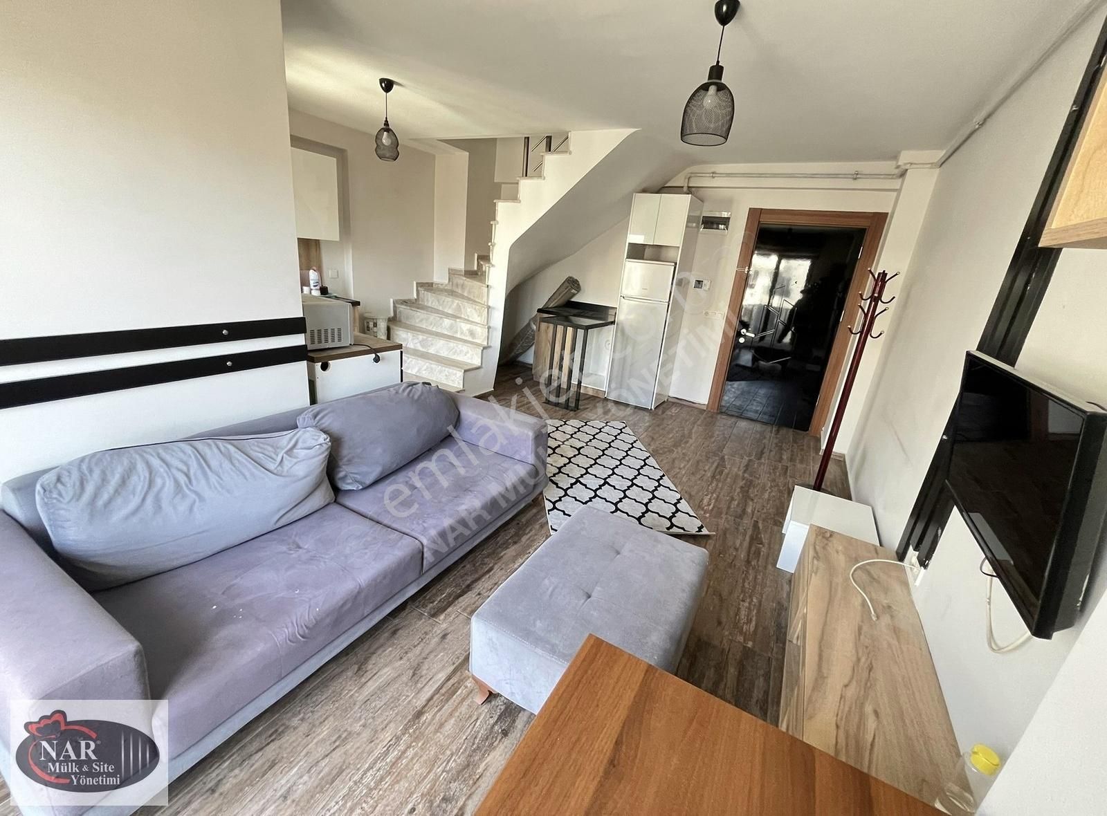 Nar Yönetim'den Trio Karşısında 2+1 Dubleks Eşyalı Kiralık Daire