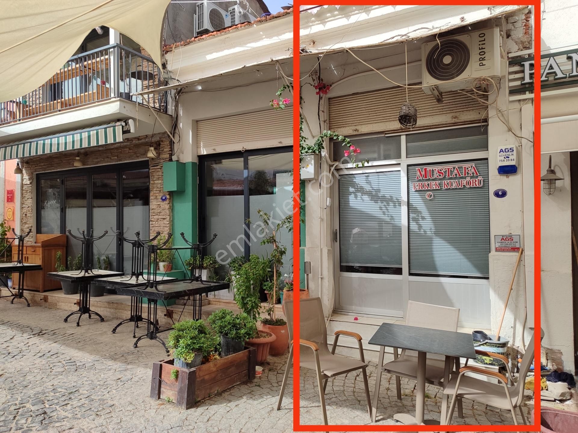 Urla Sanat Sokağının En İşlek Yerinde Satılık Dükkan Fırsatı!!