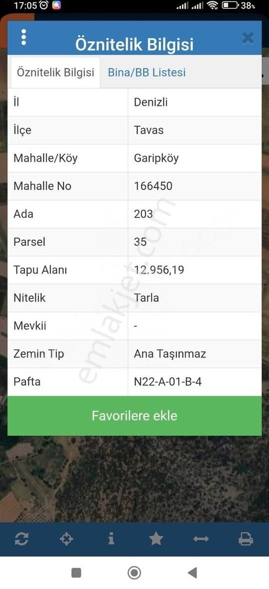 Tavas Garipköyde Fırsat Arazi - Görsel 11