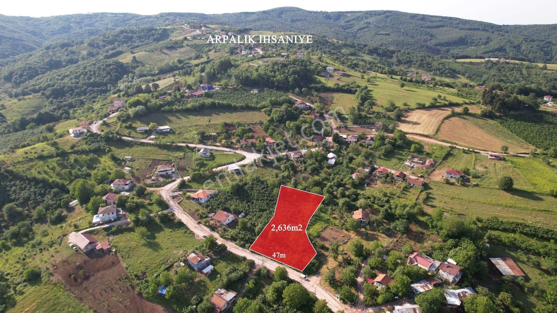 İzmit Arpalıkihsaniye Köyü 2.636 M² %40 Köy İçi İmarlı Arsa