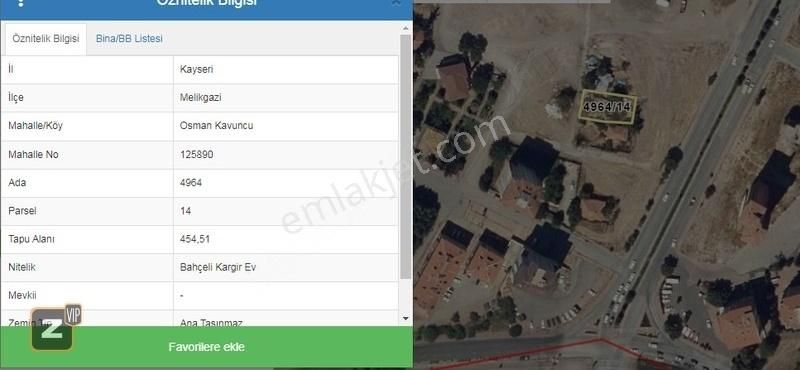 Zirve Vip Gayrimenkul'den O.kavuncu'da Satılık Ticari+konut Arsa