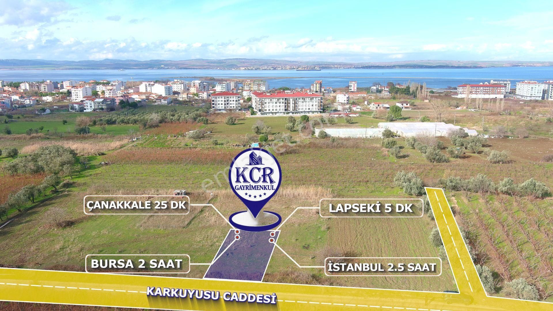 Lapseki Çardak'ta Cadde Cepheli Satılık Arsa - Görsel 6