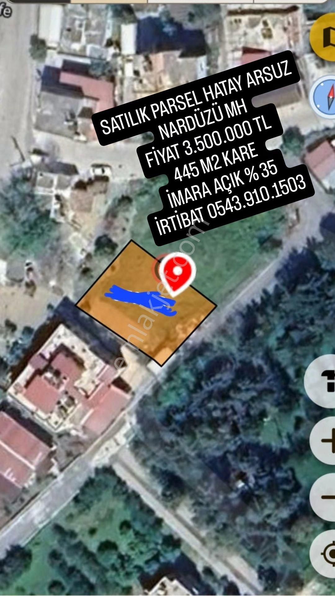 Nardüzü Mh Satılık Parsel Nardüzü Mh