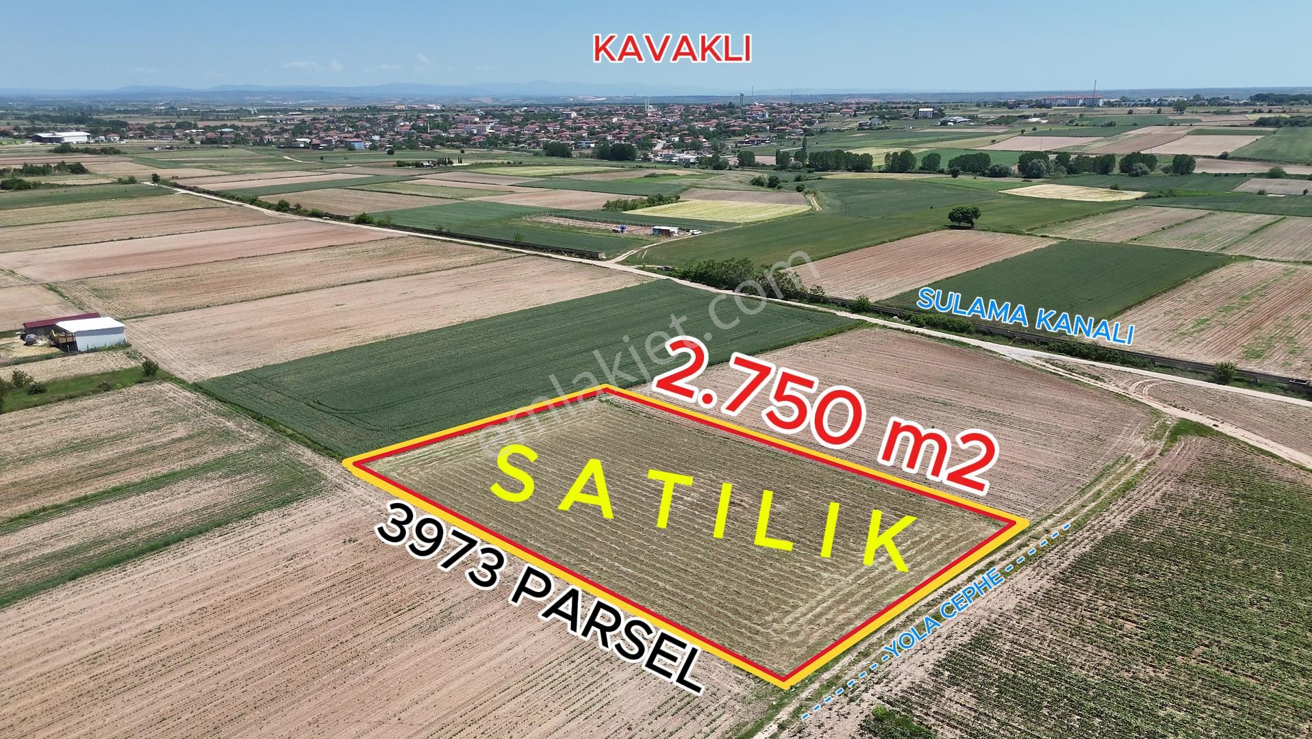 Kırklareli Kavaklı Bağ Evleri Yanı, İmara Yakın Satılık 2.750 M2