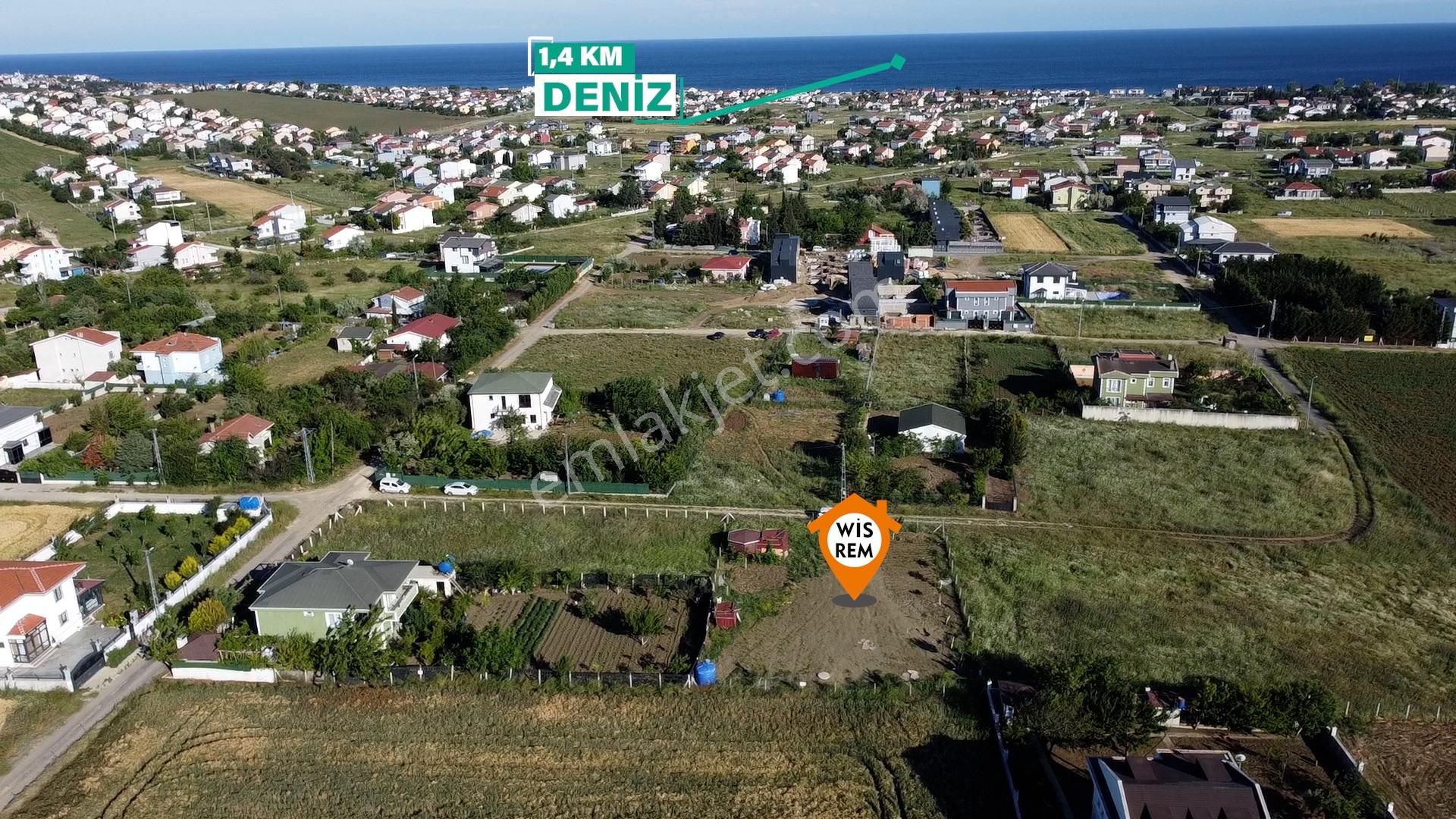 Wisremden Gümüşyaka Da Güney Cephe 1000 M2 Villa İmarlı Arsa