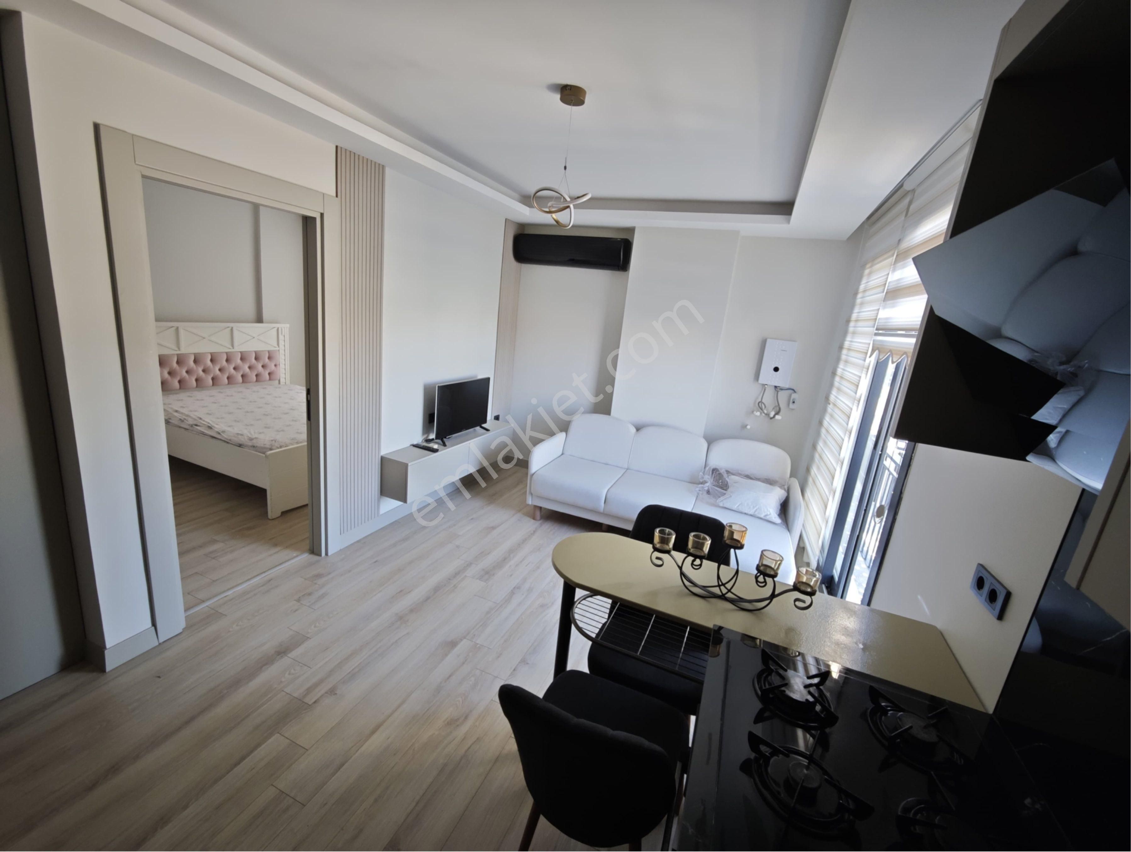 Aydınlar Mahallesi’nde Sıfır Binada Full+full Eşyalı, Lüks 1+1 Kiralık Daire!