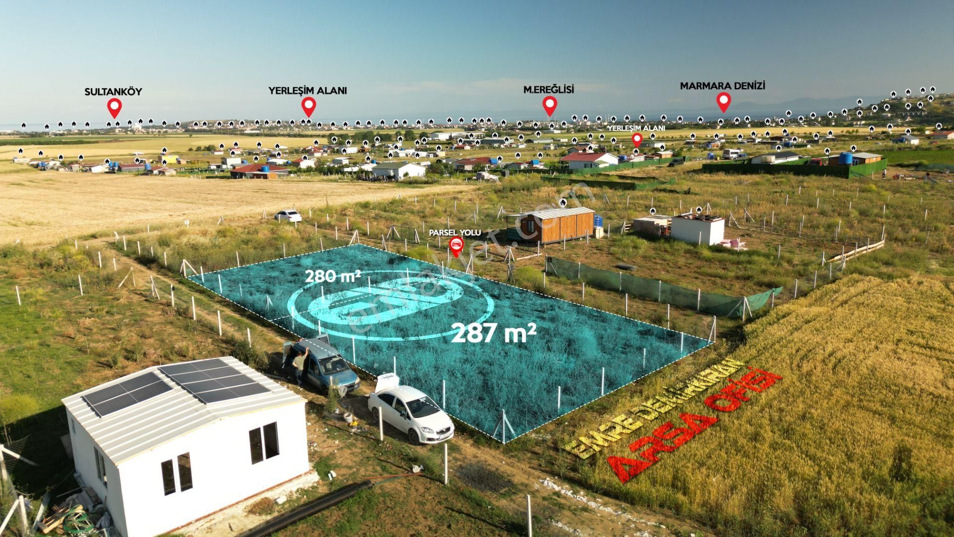 Tekirdağ M.ereğlisi Bahçelievlerde 280/287 M² Kaçırılmayacak Fırsat