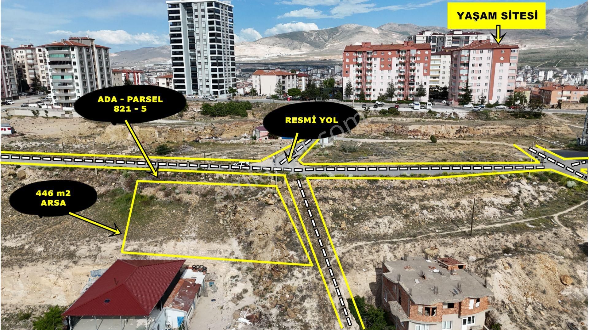 E.gökal Yukarı Kayabaşı Şehir İçi 447 M2 Arsa Yatırım ! Fırsat !