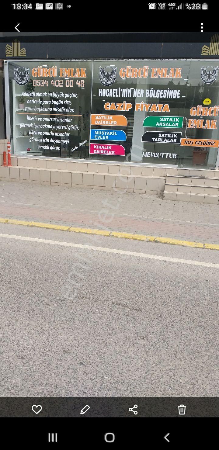 Cazip Fiyat !! Kocaeli Kartepe Uzuntarla Da 1500 Metrekare 3.5 Kat İmarlı Arsa 7.500000