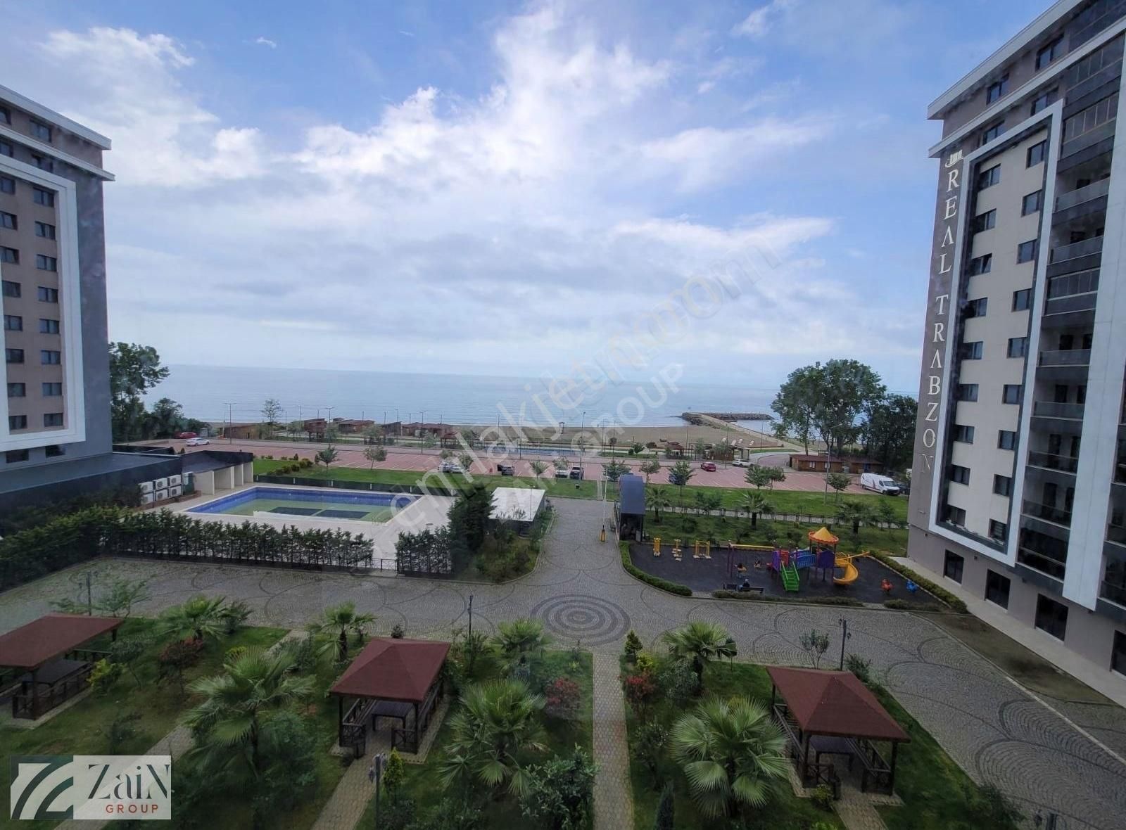 Zain Group Emlaktan Deniz Sıfır Manzaralı Kiralık Daire .