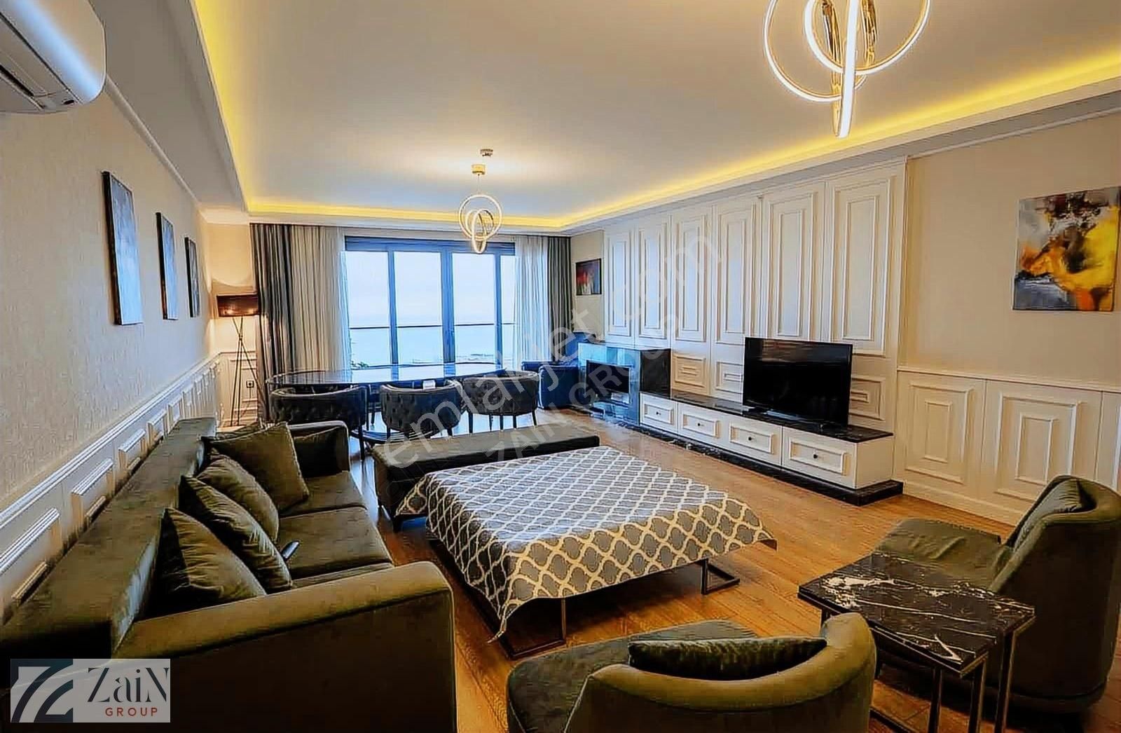 Zain Group'tan Yalıncak'ta Kiralık Eşyalı Lüks 4+1 Daire