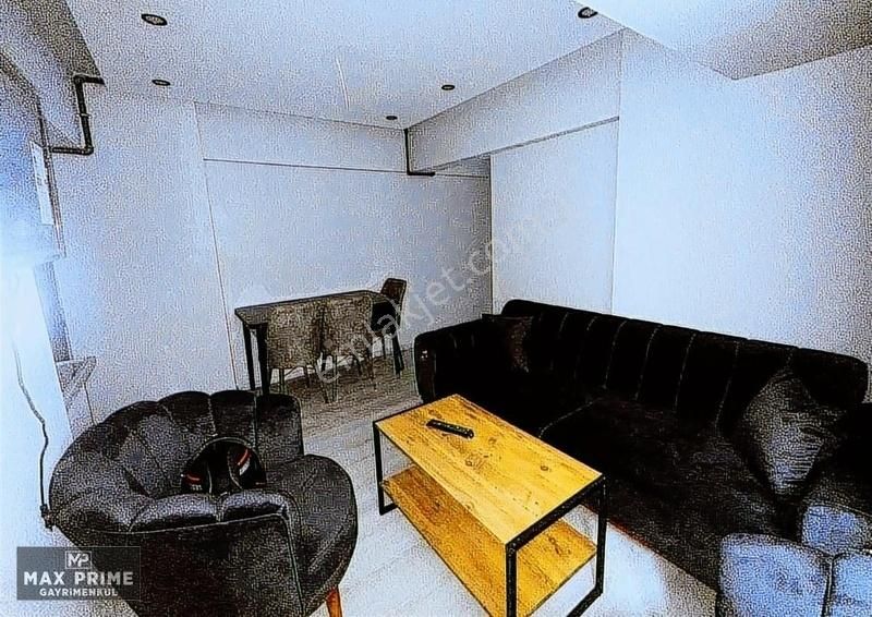 Devlet Hst. Karşısı 2+1 / 80m² Full Eşyalı Balkonlu Fırsat Apart