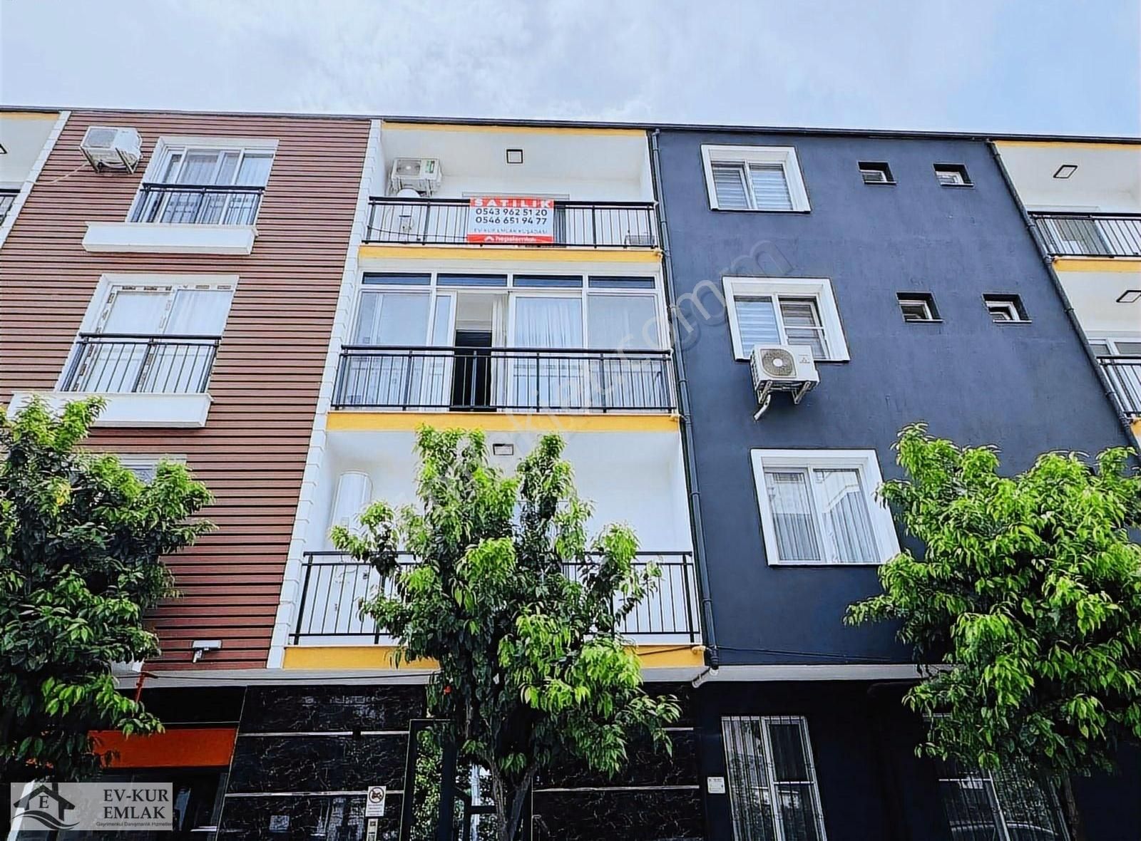 Ev-kur Emlaktan Kuşadası Davutlar'da 50m2 Full Eşyalı 1+1 Daire