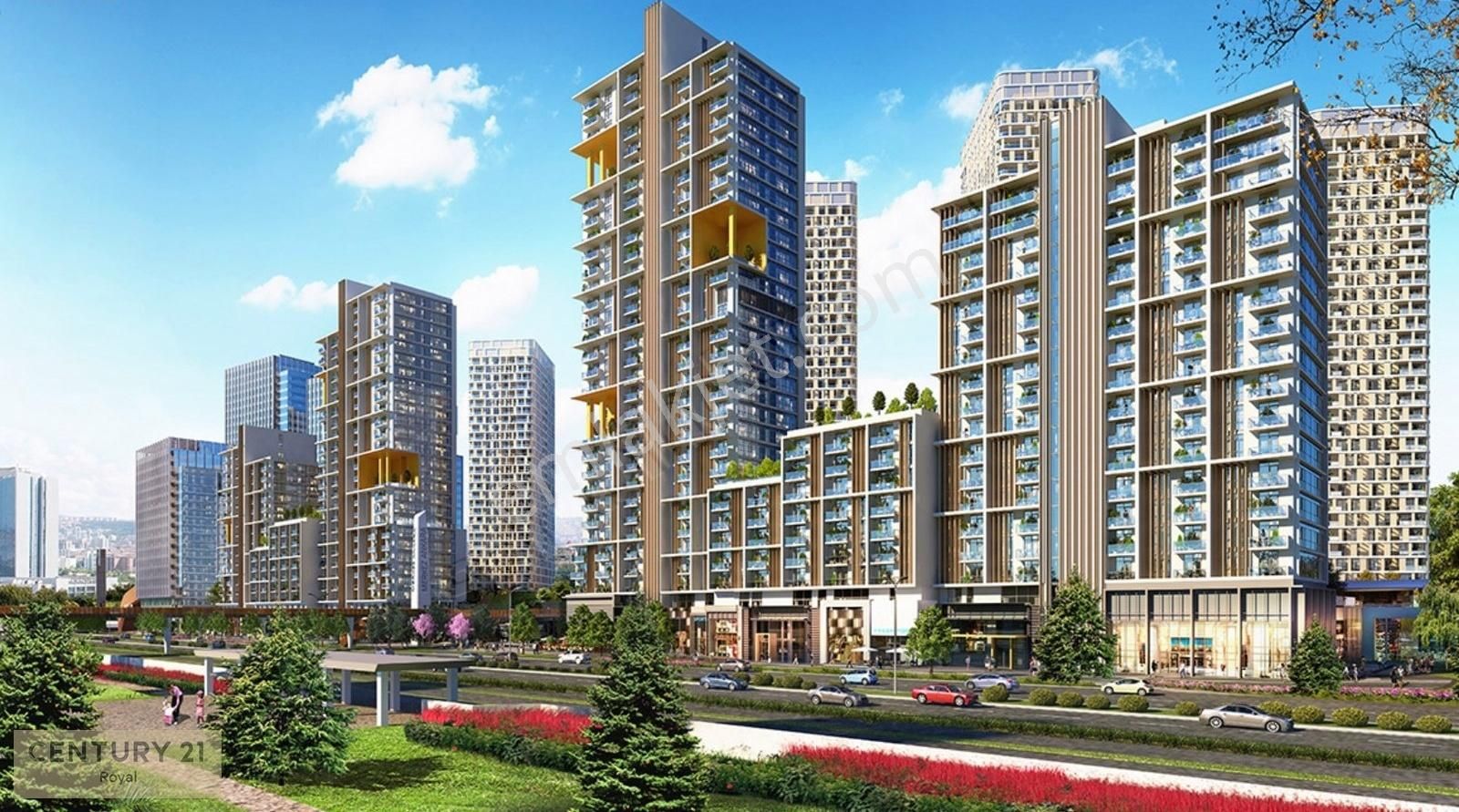 Merkez Ankarada, Panoramik Şehir Manzaralı Satılık 2+1