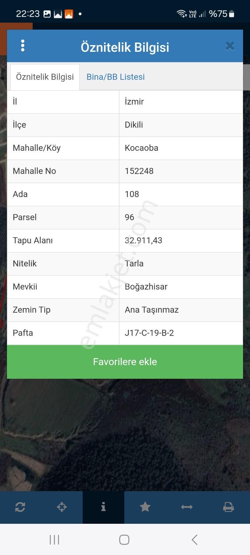 İzmir Dikili Kocaoba,da Satılık Kooperatiflere Uygun 74.bin.m2 Tarla - Görsel 33