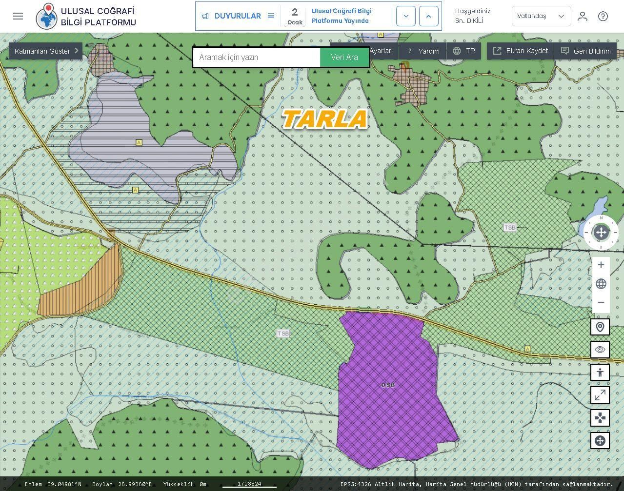 İzmir Dikili Kocaoba,da Satılık Kooperatiflere Uygun 74.bin.m2 Tarla - Görsel 3
