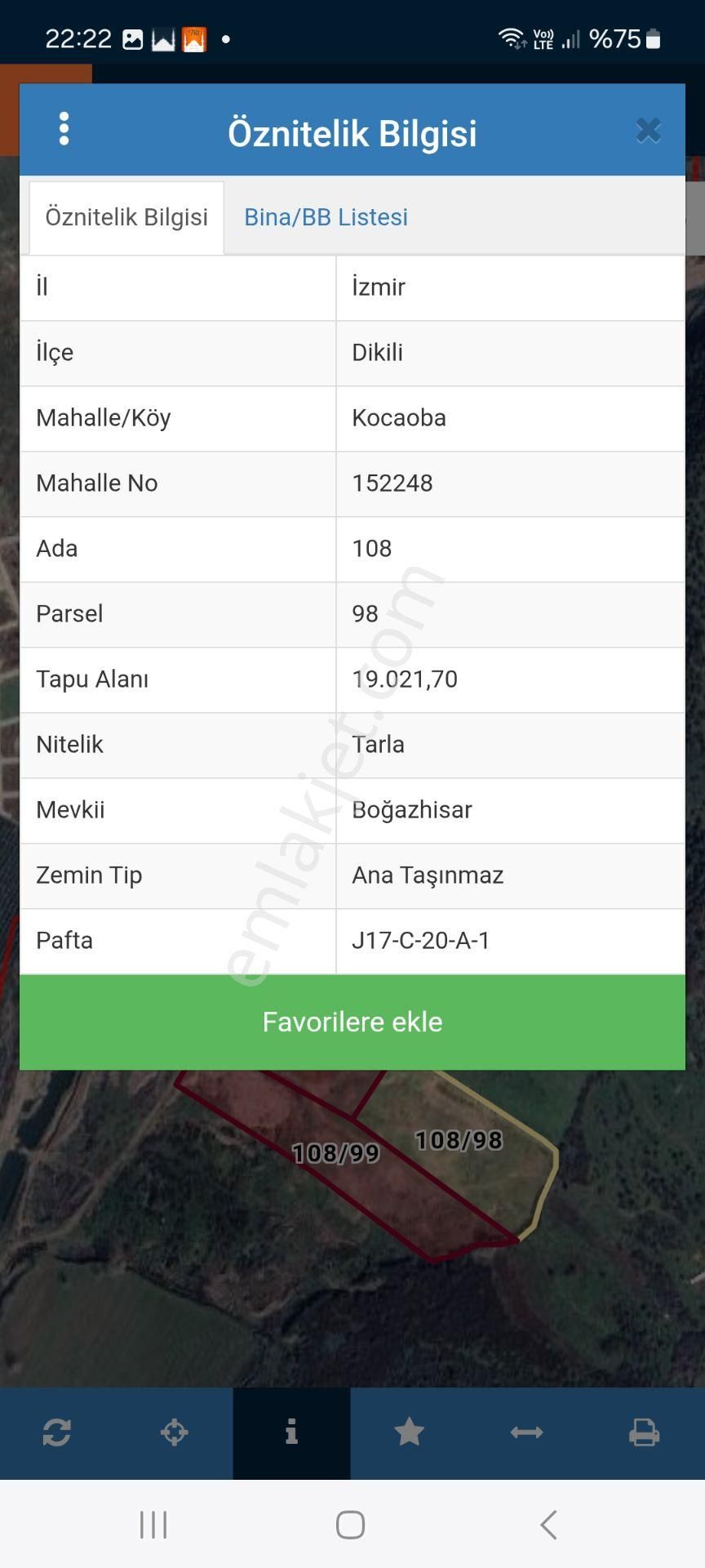 İzmir Dikili Kocaoba,da Satılık Kooperatiflere Uygun 74.bin.m2 Tarla - Görsel 23