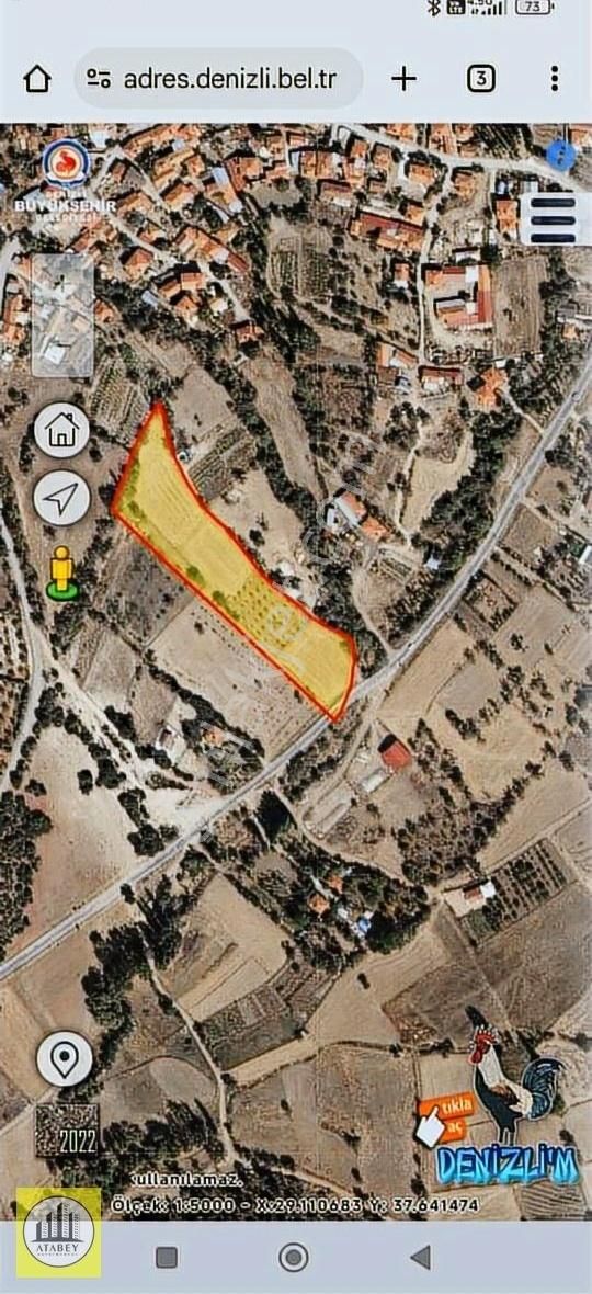 Denizli Tavas Pınarlık Satılık Arsa - Görsel 8