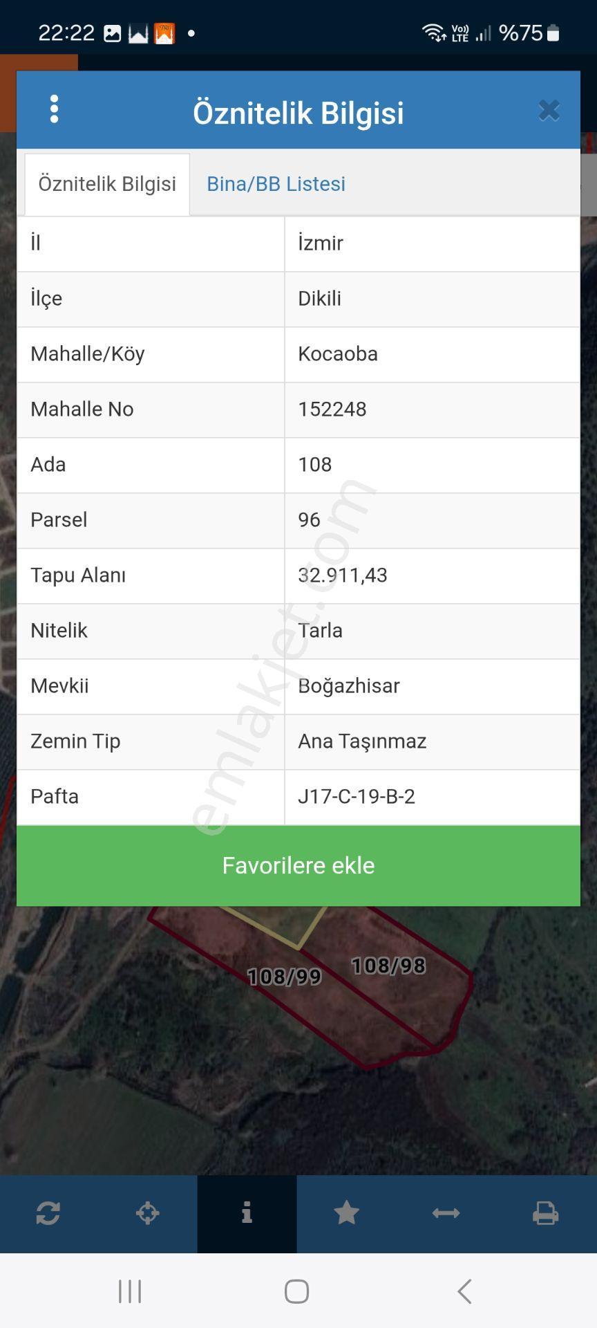 İzmir Dikili Kocaoba,da Satılık Kooperatiflere Uygun 33.bin.m2 Tarla - Görsel 14