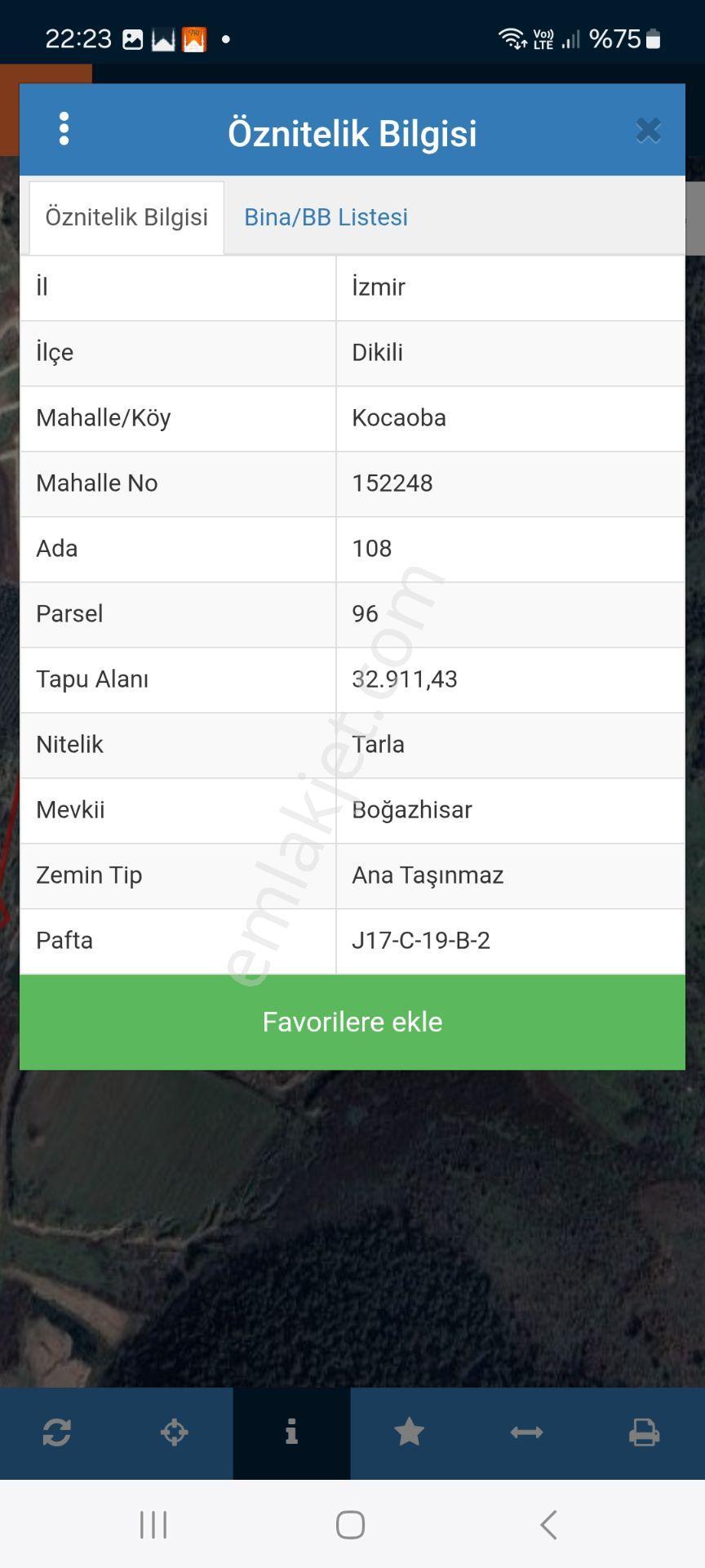 İzmir Dikili Kocaoba,da Satılık Kooperatiflere Uygun 33.bin.m2 Tarla - Görsel 15