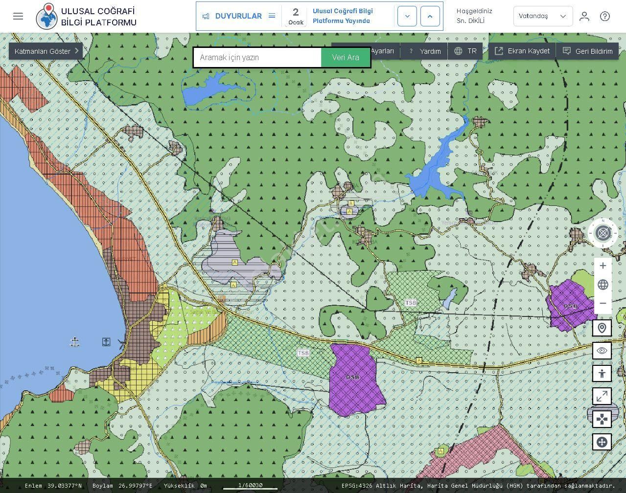 İzmir Dikili Kocaoba,da Satılık Kooperatiflere Uygun 22.bin.m2 Tarla - Görsel 8