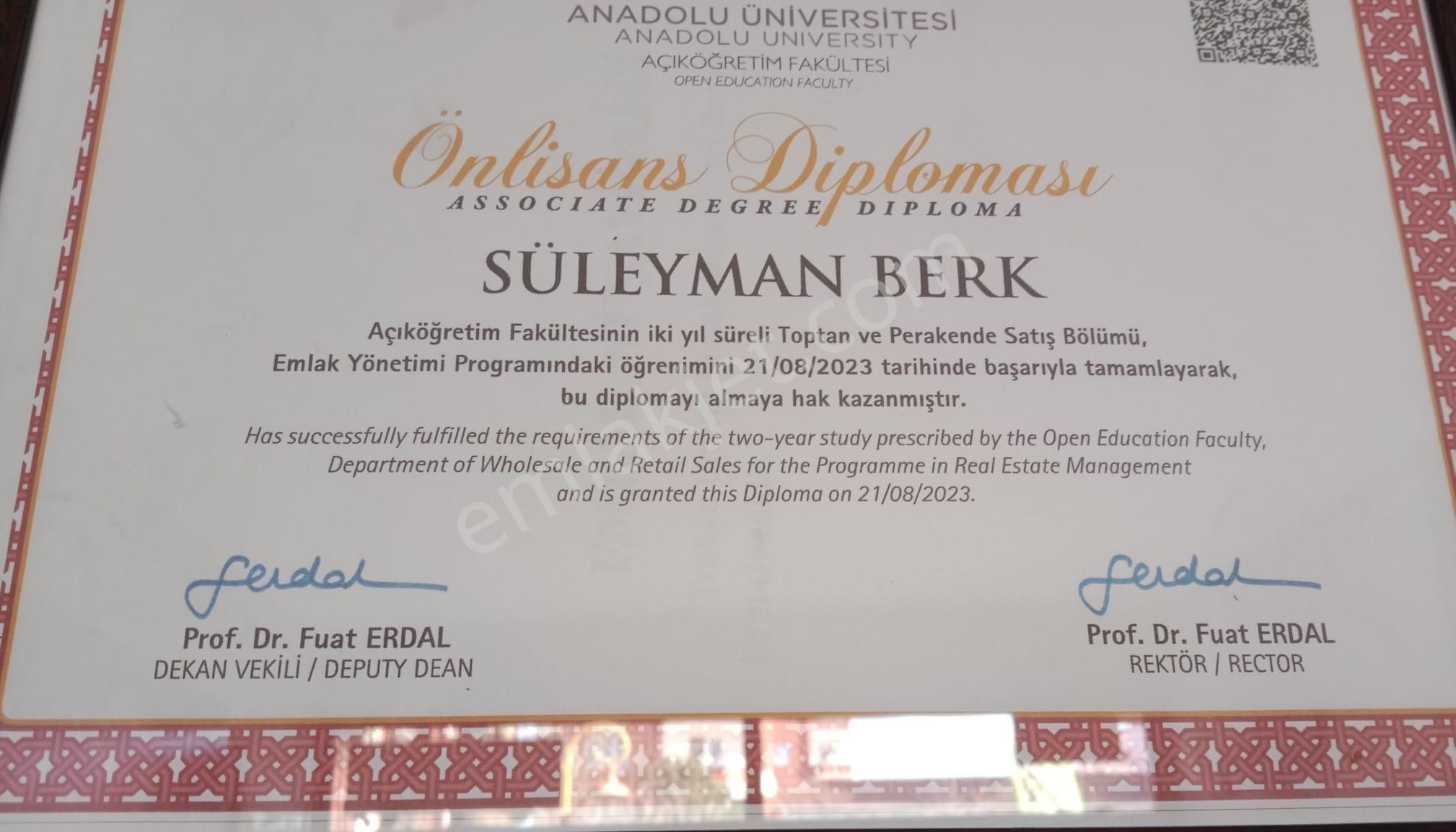 Muratlı Rota Emlak Fatih Mah Uygun Arsa Satılık