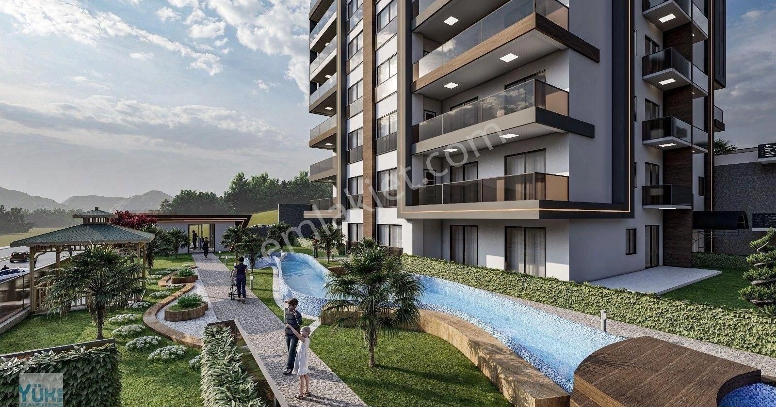 Denizli Şemikler De 3+1 180 M2 Havuzlu Site İçinde Ultra Lüks Satılık Daireler