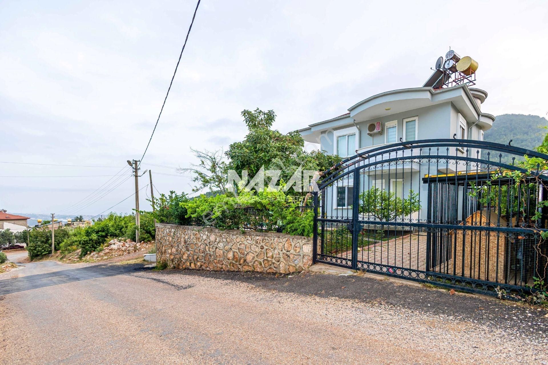 Alanya Oba’da Satılık Manzaralı 5+1 Müstakil Villa - Görsel 4