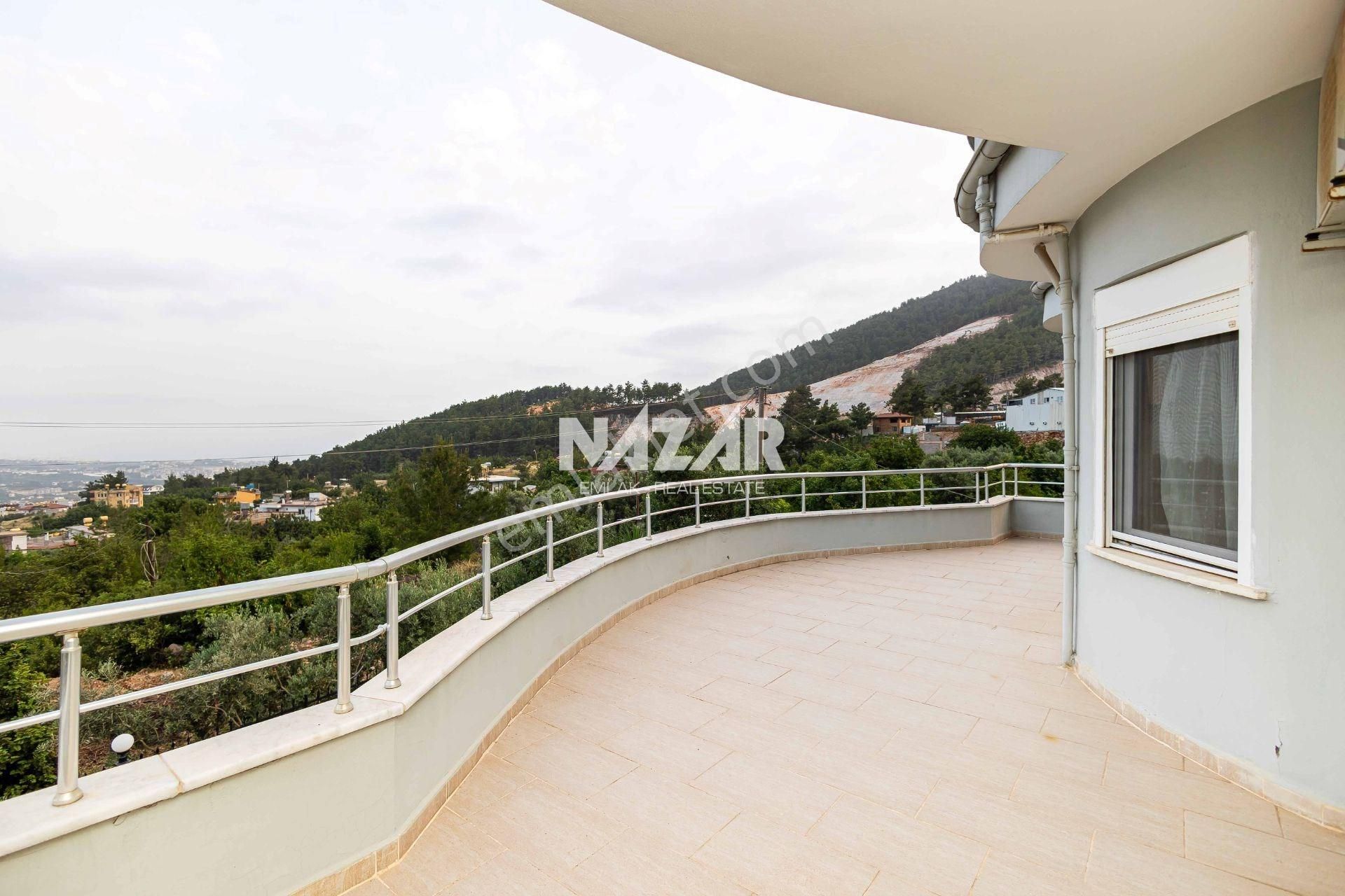 Alanya Oba’da Satılık Manzaralı 5+1 Müstakil Villa - Görsel 27