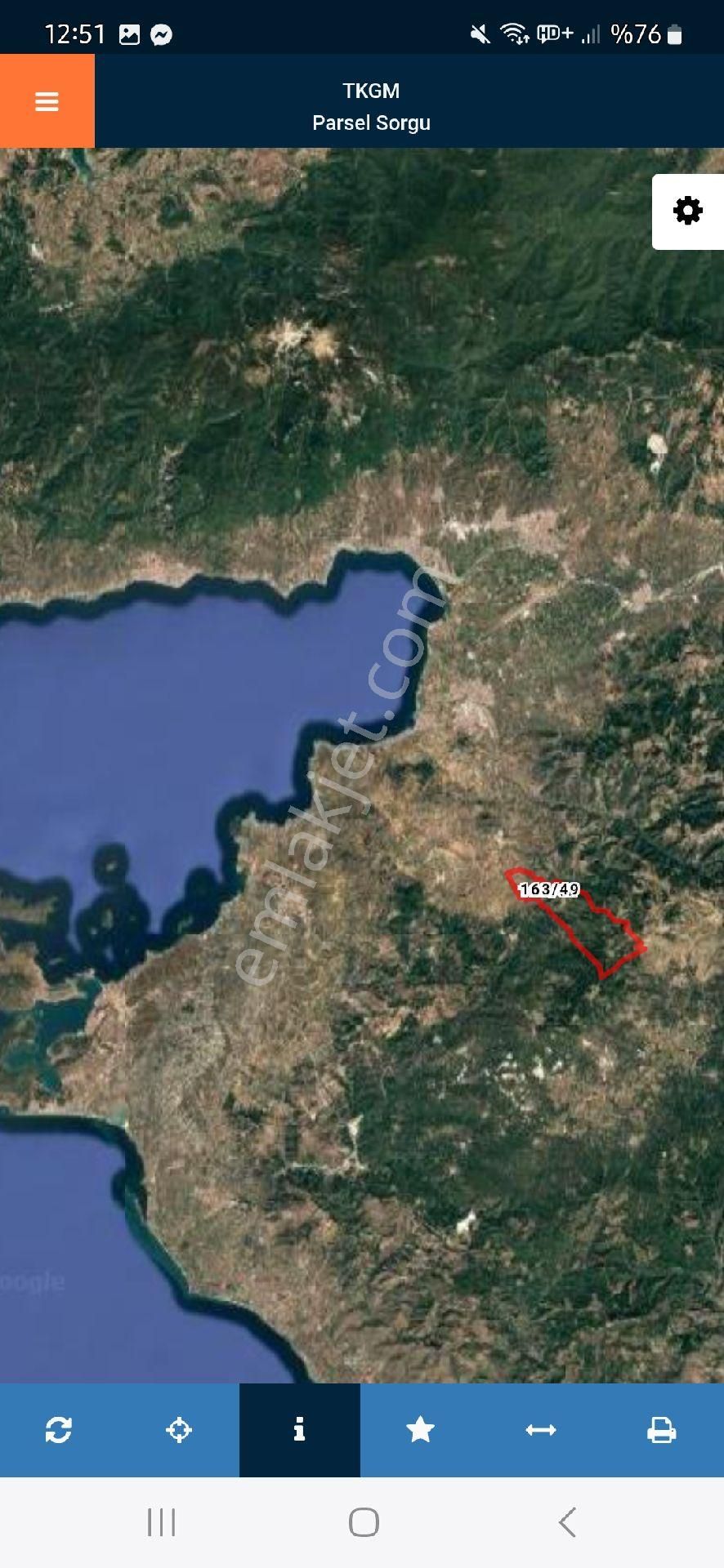Edremit Burhaniyede Satılık Arazi.