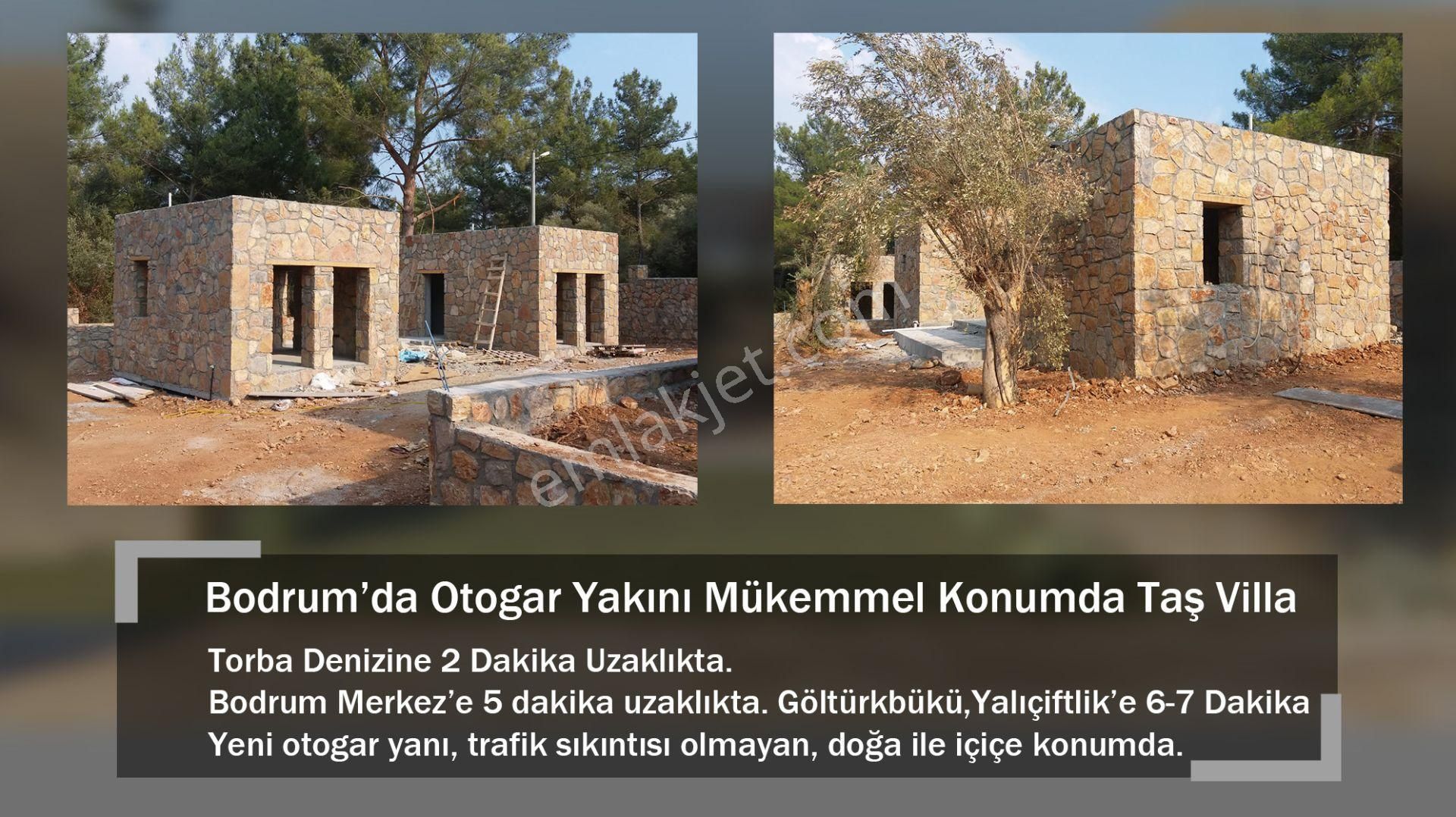 Bodrum Torba'da Gerçek Taş Villa. Mükemmel Konum. Otogar Yakını - Görsel 8