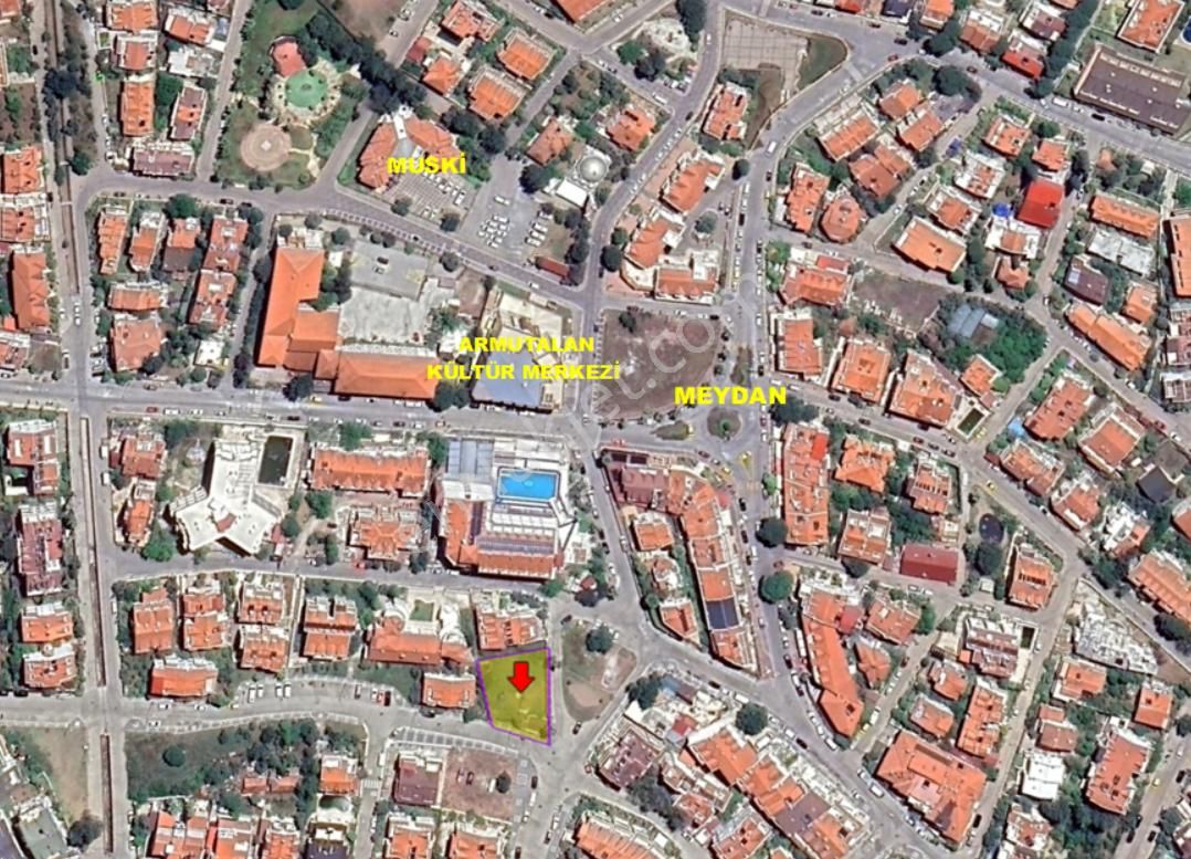 Fi Harita Gayrimenkul Marmaris Armutalan Satılık İmarlı Arsa