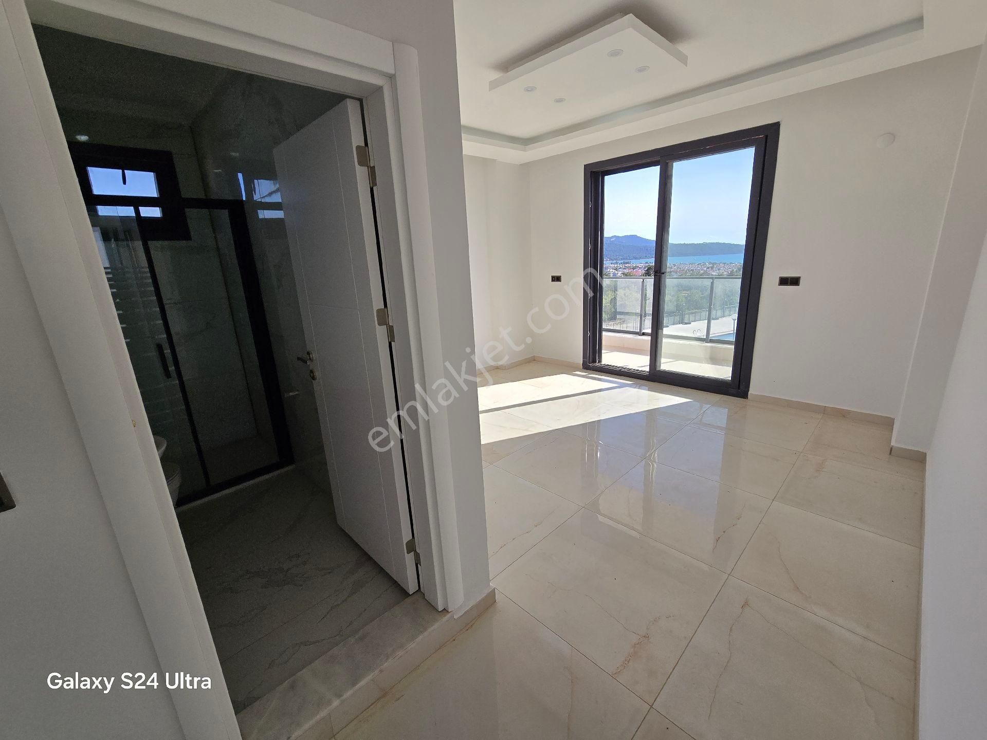 Didim Akbük'de Deniz Manzaralı Müstakil Bahçeli Satılık Villa - Görsel 21