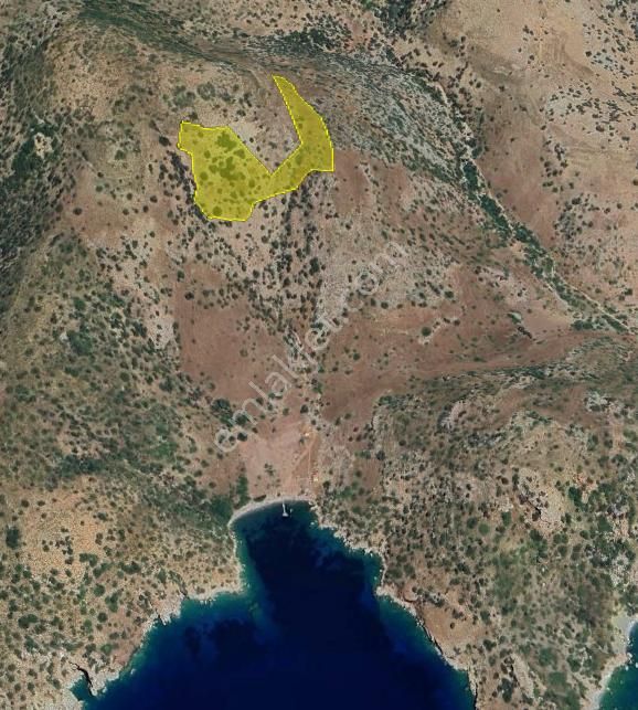 Fi Harita Gayrimenkul Kızılcakoyda Deniz Manzaralı Satılık Tarla - Görsel 2